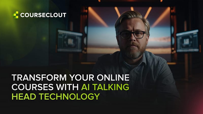 Transform Your Online Courses with AI Talking Head Technology